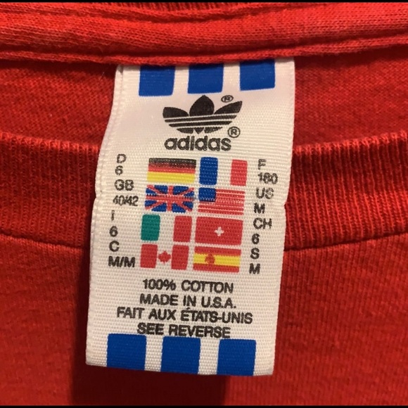 ❌Sold❌Large Logo Adidas Long Sleeve T-shirt 🔺‼️ - Picture 7 of 7